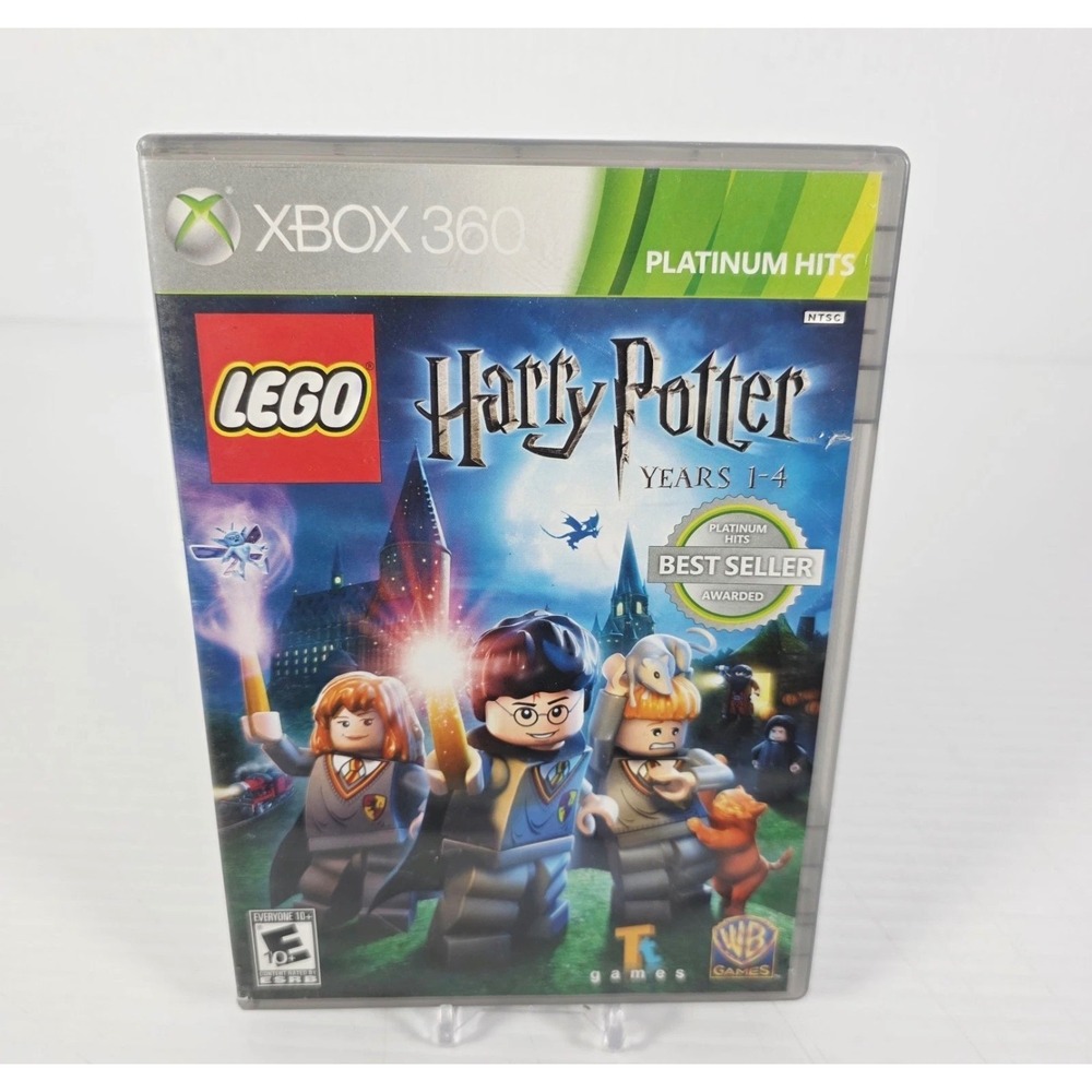 LEGO Harry Potter Years 1-4 Xbox 360 Platinum Hits Video Game with Manual